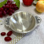 Серебряная тарелка детская Белочка 40330002А05